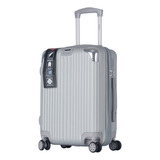 Mala Viagem Mão Bordo Resistente 10kg Roda 360 Anac Abs  